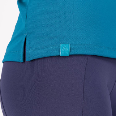 Polo tecnica senza maniche equitazione Aubrion React