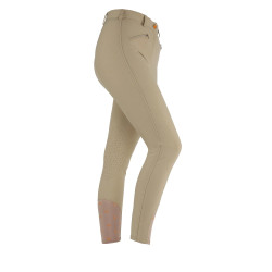 Pantaloni da equitazione da donna Thompson Shires Aubrion Beige
