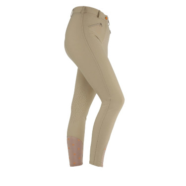 Pantaloni da equitazione da donna Thompson Shires Aubrion Beige