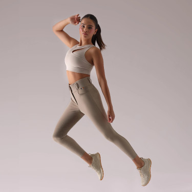 Pantaloni equitazione donna full grip Aubrion Pro Pantaloni equitazione donna full grip Aubrion Pro