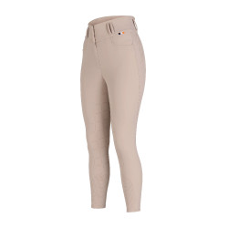 Pantaloni da equitazione Optima Luxe Shires Aubrion Beige
