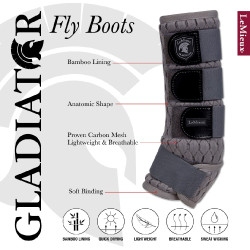 Paratendini anti-mosche LeMieux Gladiator Mesh Paratendini anti-mosche LeMieux Gladiator Mesh