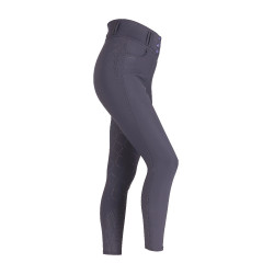 Pantaloni da equitazione Optima Luxe Shires Aubrion Nero