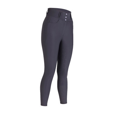 Pantaloni da equitazione Optima Luxe Shires Aubrion Nero
