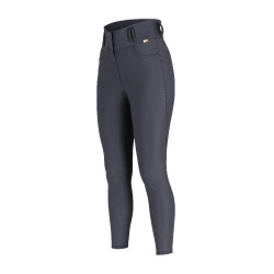Pantaloni da equitazione Optima Luxe Shires Aubrion Nero