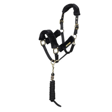 Capezzina e lunghina equitazione Shires ARMA in ecopelliccia Capezzina e lunghina equitazione Shires ARMA in ecopelliccia