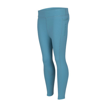 Leggings da equitazione React Non-Stop giovane cavaliere Shires Aubrion Nocciola Marrone