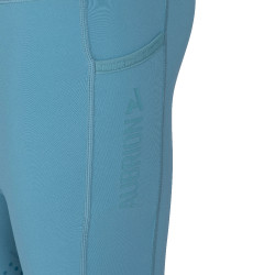 Leggings da equitazione React Non-Stop giovane cavaliere Shires Aubrion Nocciola Marrone