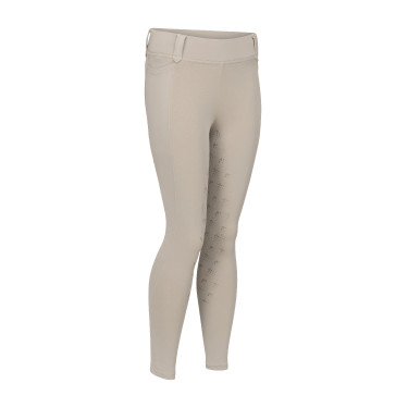 Leggings da equitazione Optima MX giovane cavaliere Shires Aubrion Beige