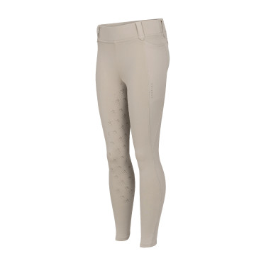Leggings da equitazione Optima MX giovane cavaliere Shires Aubrion Beige