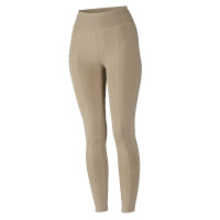 Leggings da equitazione Hudson ragazza Shires Aubrion Beige