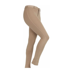 Jodhpurs da ragazza Shires SaddleHugger Beige Jodhpurs da ragazza Shires SaddleHugger Beige