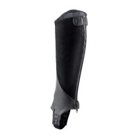 Mini-chaps sintetici per bambini Shires Moretta Nero