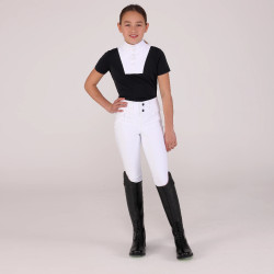 Camicia da concorso equitazione junior Shires Aubrion