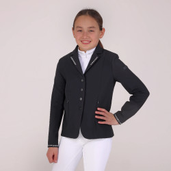 Giacca concorso equitazione junior Shires Aubrion