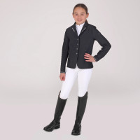 Giacca da concorso Optima LX giovane cavaliere Shires Aubrion Nero