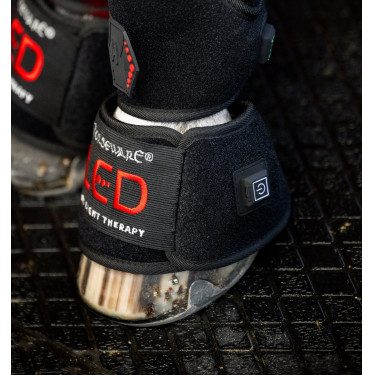 Mini fasce per terapia a luce rossa LED Horseware Confezione da 4