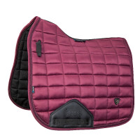 Sottosella da dressage Eltar Satin Shires Arma Ciliegia nera Nero