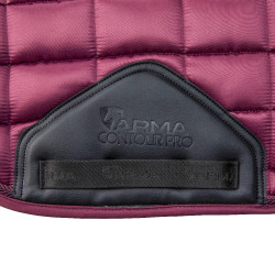 Sottosella da dressage Eltar Satin Shires Arma Ciliegia nera Nero Sottosella da dressage Eltar Satin Shires Arma Ciliegia nera Nero