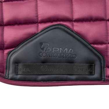 Sottosella da dressage Eltar Satin Shires Arma Ciliegia nera Nero Sottosella da dressage Eltar Satin Shires Arma Ciliegia nera Nero