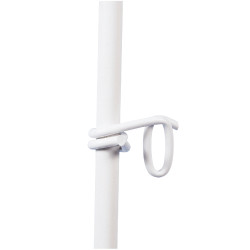 Occhiello aggiuntivo per paletto in PVC