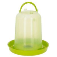 Abbeveratoio in plastica con tappo Verde Abbeveratoio in plastica con tappo Verde