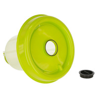 Abbeveratoio in plastica con tappo Verde Abbeveratoio in plastica con tappo Verde