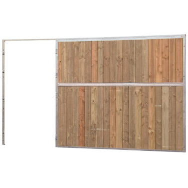 Facciata interamente in legno Pro La Gée Pino Douglas senza porta Facciata interamente in legno Pro La Gée Pino Douglas senza porta
