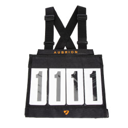 Set di pettorali Shires Aubrion Nero