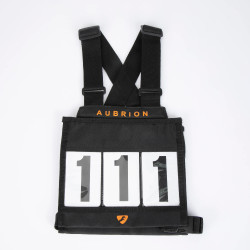 Set di pettorali per bambini Shires Aubrion Nero
