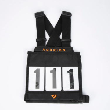 Set di pettorali per bambini Shires Aubrion Nero