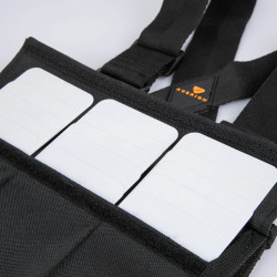 Set di pettorali per bambini Shires Aubrion Nero