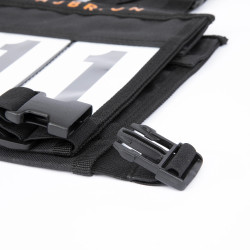 Set di pettorali per bambini Shires Aubrion Nero