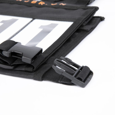 Set di pettorali per bambini Shires Aubrion Nero