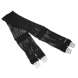 Cintura intrecciata Shires Arma Nero