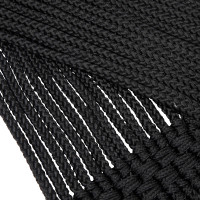 Cintura intrecciata Shires Arma Nero