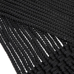 Cintura intrecciata Shires Arma Nero