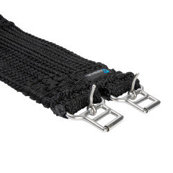 Cintura intrecciata Shires Arma Nero