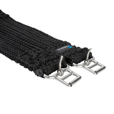 Cintura intrecciata Shires Arma Nero