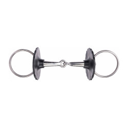 Rondelle para-morso equitazione in silicone Shires