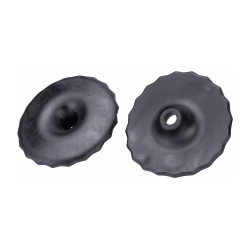Rondelle para-morso equitazione in silicone Shires