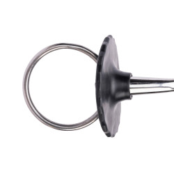 Rondelle para-morso equitazione in silicone Shires