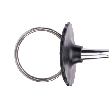 Rondelle para-morso equitazione in silicone Shires