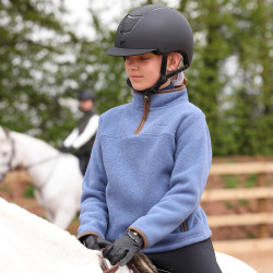 Pile equitazione junior mezza zip Aubrion Shires Pile equitazione junior mezza zip Aubrion Shires