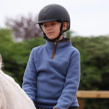 Pile equitazione junior mezza zip Aubrion Shires Pile equitazione junior mezza zip Aubrion Shires