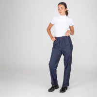 Pantaloni impermeabili unisex Shires Aubrion Core Marina Blu marino