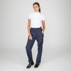 Pantaloni impermeabili unisex Shires Aubrion Core Marina Blu marino