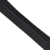 Guinzaglio extra lungo in fettuccia imbottita Shires Digby & Fox Nero