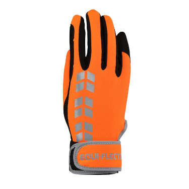 Guanti da equitazione hi-vis Shires Equi-Flector | Equi-Clic