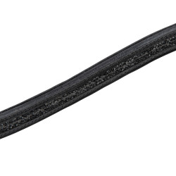 Frontalino equitazione nero con strass Shires Velociti